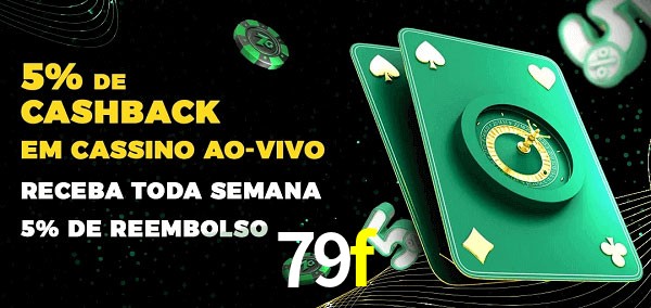 Promoções do cassino ao Vivo 79f